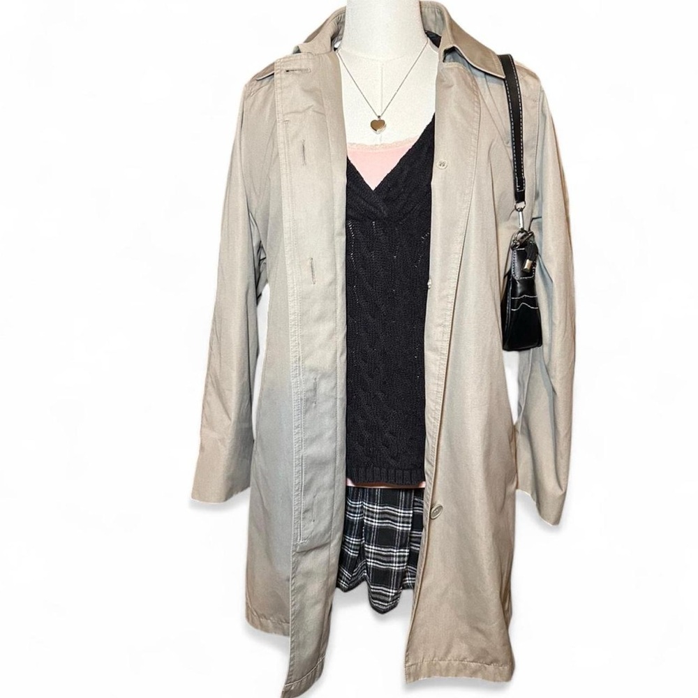 London Fog Classic Tan Trench Coat